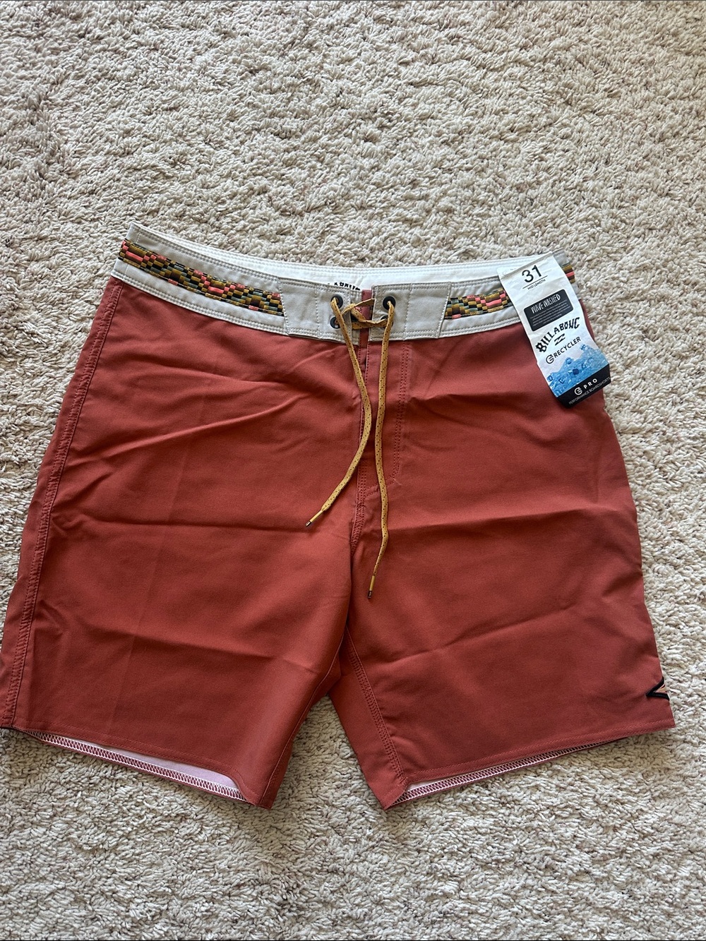 Billabong Men’s All Day Pig Boardshorts Sz 31 Midlength NWT